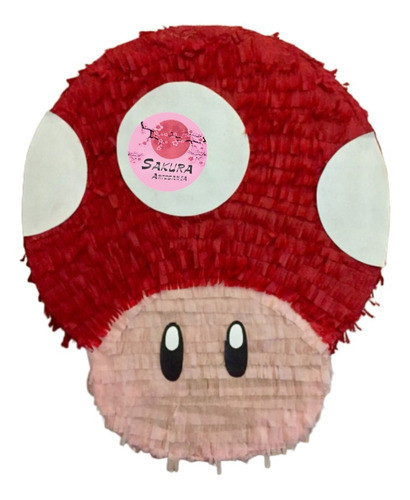 Piñata Mario Bros Honguito Piñatas 0