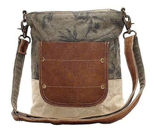 Myra Bolsillo De Piel Material Reciclado Bolsas De Lona Bols 0