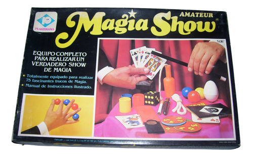 Magia Show Para Niños, 75 Trucos De Magia C/manual, Años 80´ 0