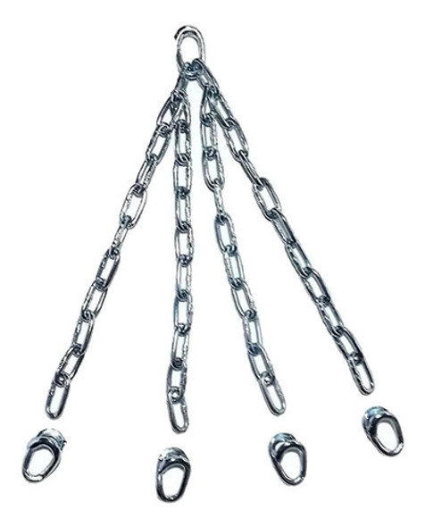 Cadenas Bolsa Boxeo Metalica Reforzada Box 4 Tiras Estañada 0