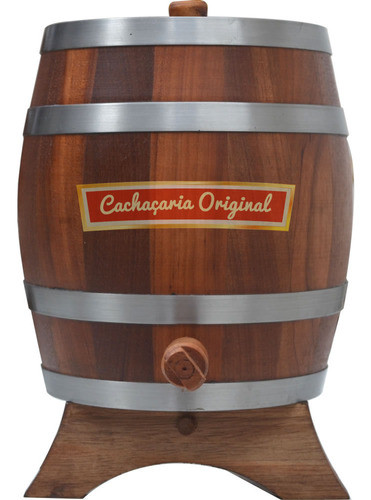 Barril Corote Envelhecer Cachaça Cedro Vertical 3 Litros 1