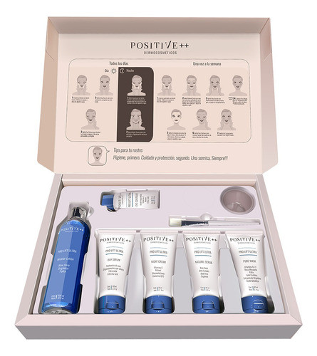 Kit Rutina Facial Para 60 Días Positive Age +50 Antiage 0