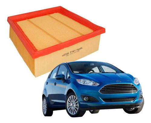 Filtro De Ar Compativel Fiesta, Ka ,ecosport 0