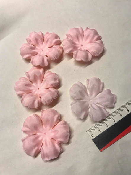 Pétalos De Flores De Tela Artificiales Rosados X 144 Unid 1