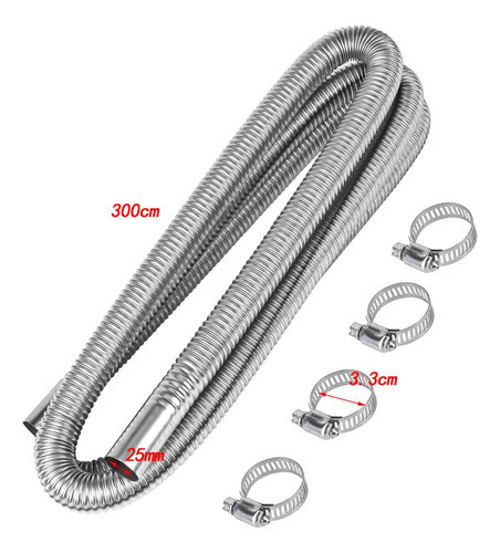 Mangueira De De Aço Inoxidável, Carro Resistente, 300cm 1