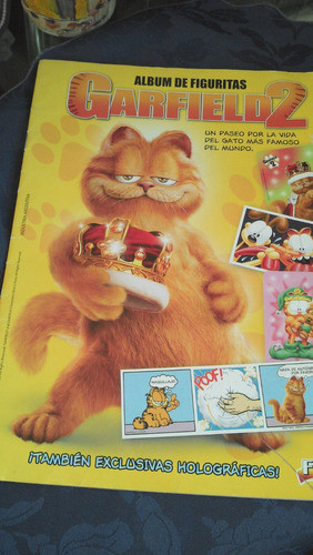 Album Garfield 2 Muy Buen Estado Incompleto 0