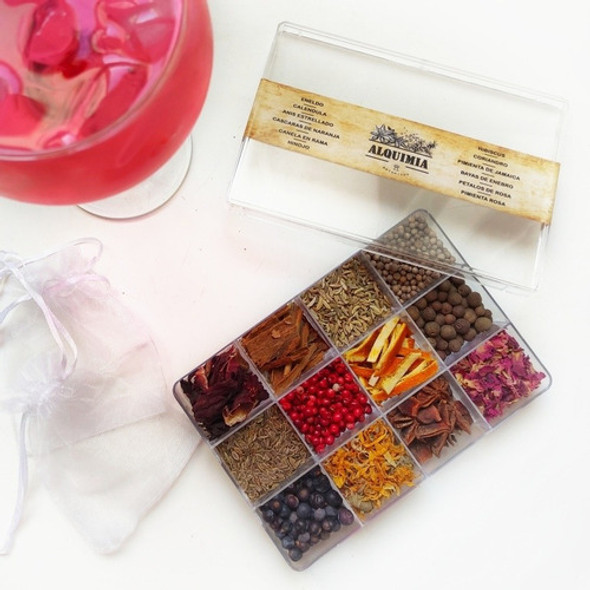 Caja Con 12 Botanicos Seleccionados - Gin - Mixologia 0