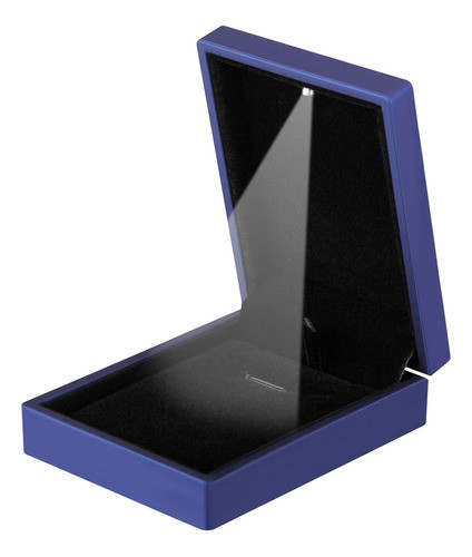 Joyero Rectangular Con Luz Led, Ideal Bodas - Azul 1