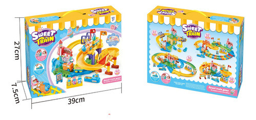 Juguete Pista Tren Infantil Estaciones Surtidos 1