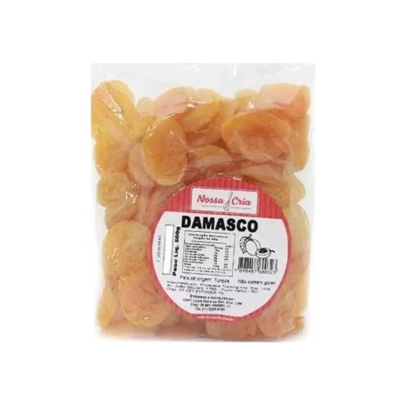 Damasco Pacote 500g - Nossa Cria 0