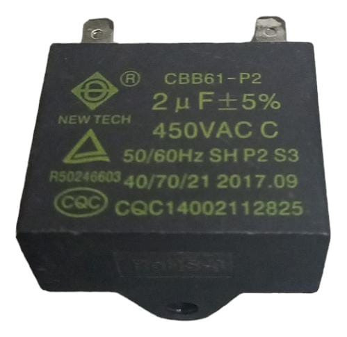 Capacitor 2 Uf Unidad Interior Bgh 1