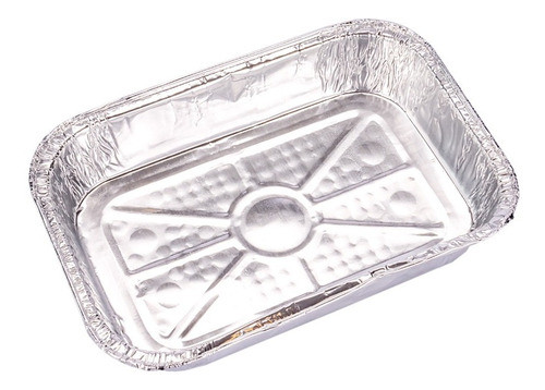 Bandeja Aluminio  F-100 (1050cc) (15*22*4,5cm) + Tapa X100u. 0