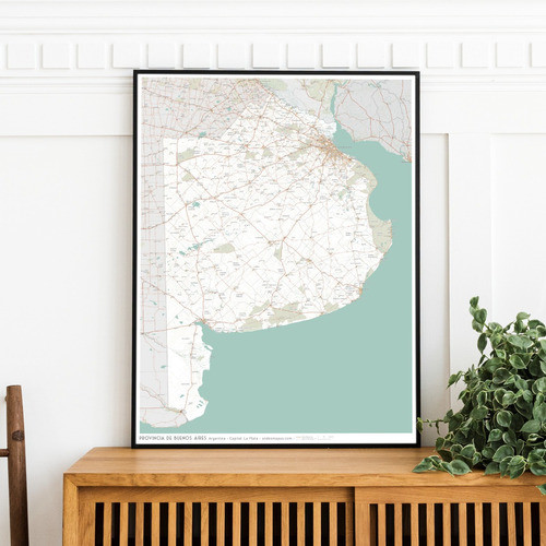 Mapa Provincia De Buenos Aires 1