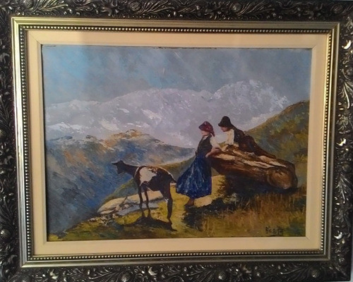 Paisagem Dos Alpes (36x49) - A. Costa 0