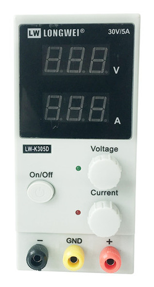 Fonte De Alimentação Bancada 1 Canal 30v 5a Lw-k305d Nfe 0