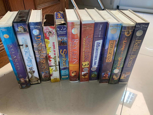 Películas Originales De Disney En Vhs Para Coleccionistas 0