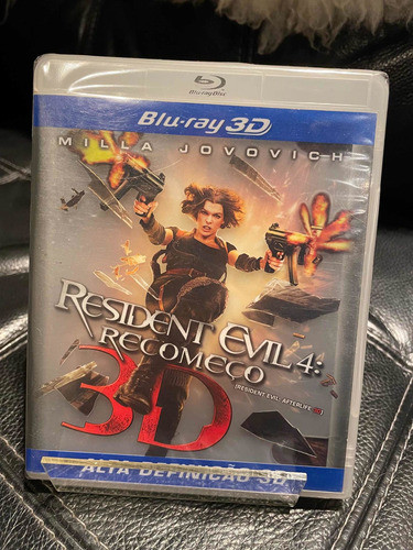 Blu-ray 3d & 2d Resident Evil 4 - Recomeço - Lacrado & Orig. 0
