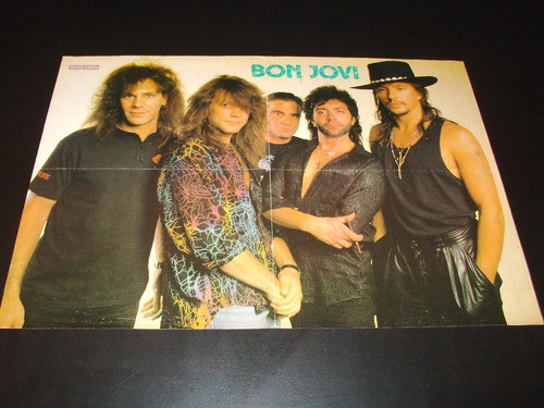 Poster Bon Jovi * Tom Cruise * 42 X 29 (k007) 0