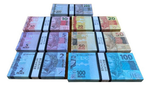Notinhas Sem Valor Tamanho Real Cédulas Realistas 1