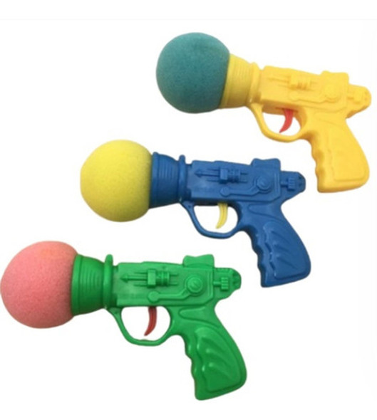 Arma Com Bolinha Esponja Brinquedo Unidade Envio Imediato 0