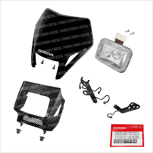 Mascara Optica Completa Honda Tornado Original Negra Ok 1