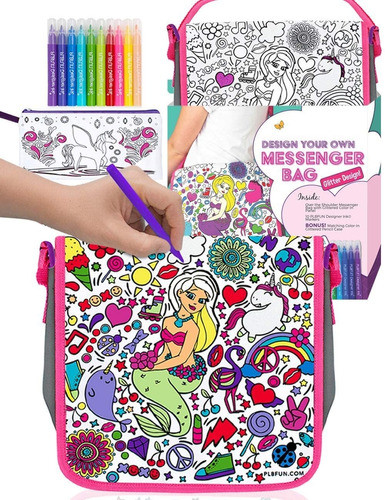 Kit De Arte Manualidades Purple Ladybug Novelty Bolso Sir... 0