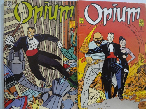 2 Gibis Hq Opium N° 1 E Nº 2 De 3 Minisérie De Daniel Torres 0