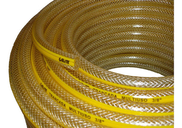 Mangueira Multiuso Gás, Ar E Água 3/8 X 4 Mm Trançada 15 Mts 1