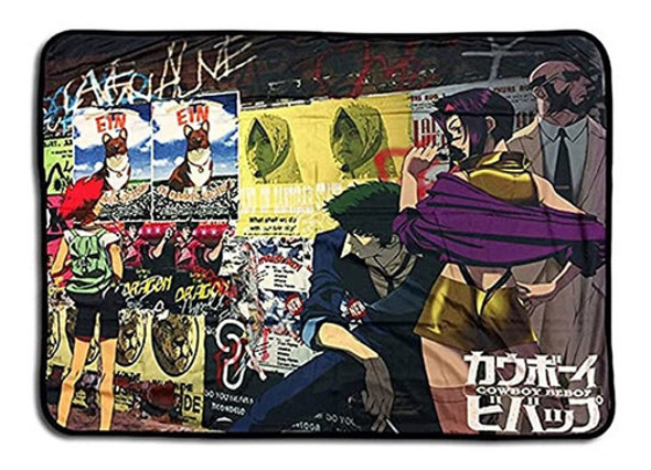 Cowboy Bebop- Manta De Tiro De Sublimación Grupal 0