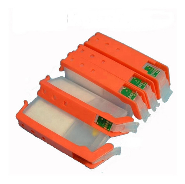 Combo 4 Cartuchos Impresora Canon Pixma Ts9020 Mg5720 Mg5721 0