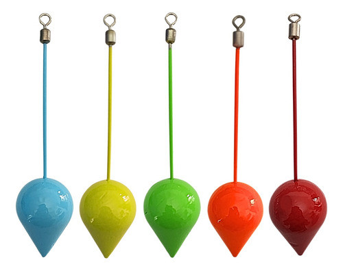 Kit Chumbada Pesca Praia Haste Inox Destorcedor Colorido 0