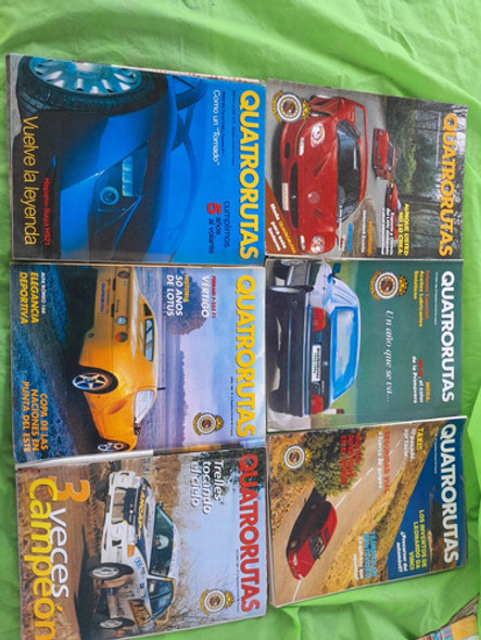 Lote 12 Revistas Quatro Rutas 1