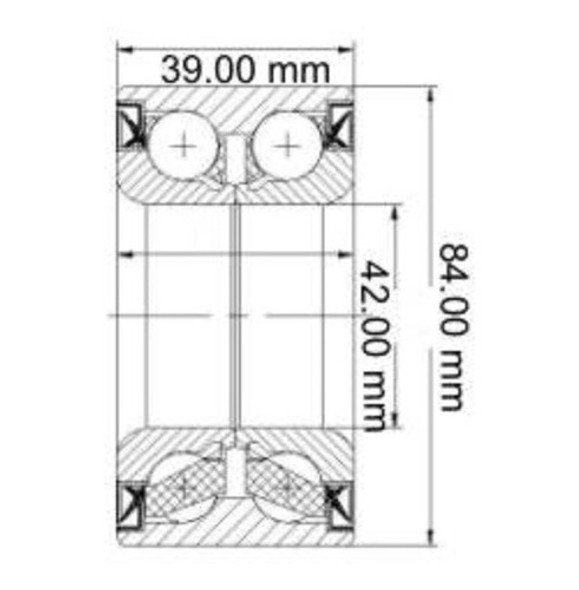 Kit X2 Ruleman Rueda Delantera Snr Renault Trafic - Rodeo 1 Kit X2 Ruleman Rueda Delantera Snr Renault Trafic - Rodeo 1