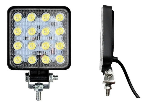 Faro Led Luz Led Auxiliar Proyector 14 Led Off Road 27w 0