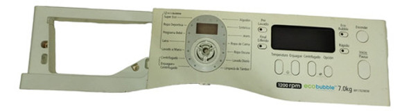 Panel Frente Lavarropas Samsung Ecobubble Wf1702w 7 Kg 0