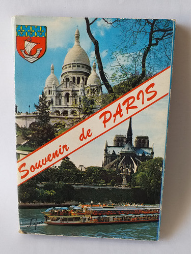 Paris 18 Postales Desplegables Hermosa!!!!! 0