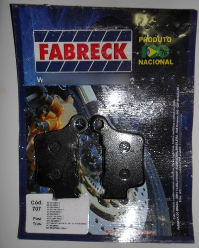 Pastilha De Freio Traseira Rieju Mrx 250, 450 Marathon 0
