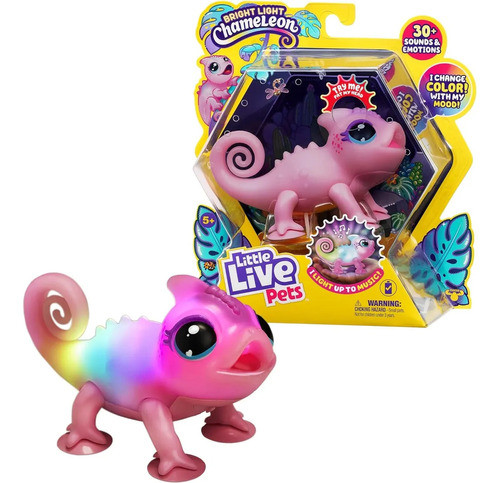 Camaleon Nova Juguete Interactivo Little Live Pets 26365 0