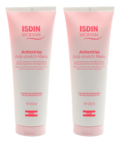 Combo X2 Isdin Woman Crema Antiestrias X 250 Ml 1