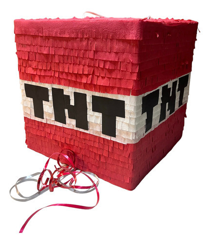 Piñata Artesanal Barril De Tnt 0