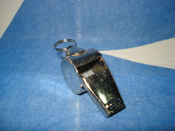 Silbato De Policía Naval De La Armada Bronce Niquelado 0