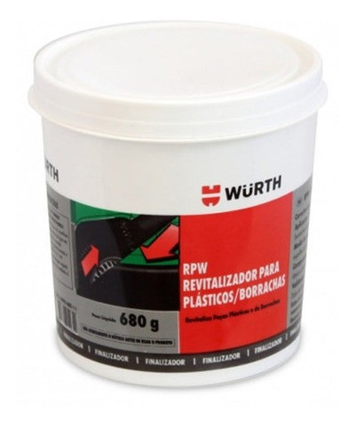 Revitalizador Plásticos E Borrachas Rpw Wurth 680g 1