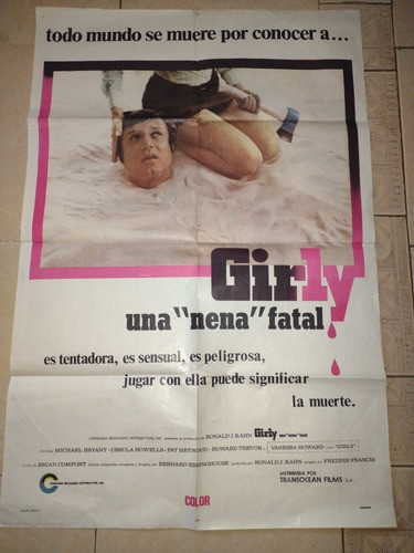 Girly Póster Gigante De Cine!! Terror 1
