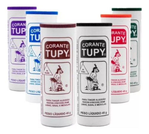 Corante Tupy, Tinta Tintura Tingir Roupa Verde Escuro 1