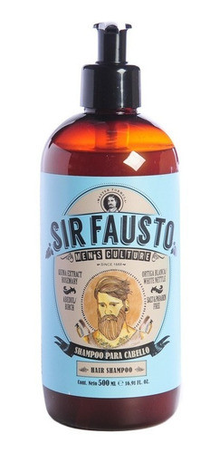 Sir Fausto Men´s Shampoo Engrosador Sin Sulfato 500ml 6c 0