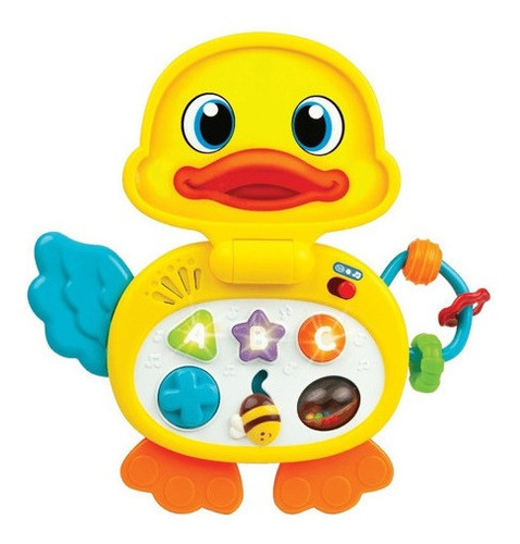 Laptop Patito Con Luz Y Sonido 8000a Original Winfun 1