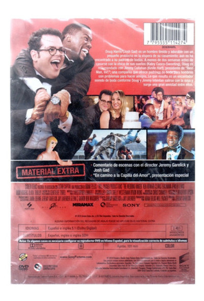 Alquiler De Padrinos - Dvd Nuevo Original Cerrado - Mcbmi 1