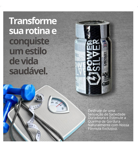 Power Silver - Emagrecedor Natural - 100% Original 1