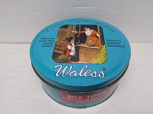 Lata Torta Típica Galesa Waless Vacía De 850g En Buen Estado 1