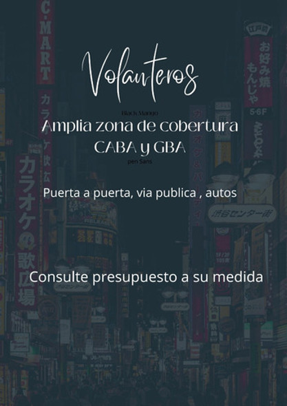 Reparto De Volantes Publicitarios - Volanteros 0